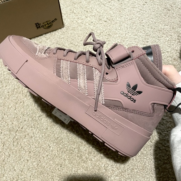 NEW Adidas Forum Bonega X W Real Leather - Picture 3 of 5
